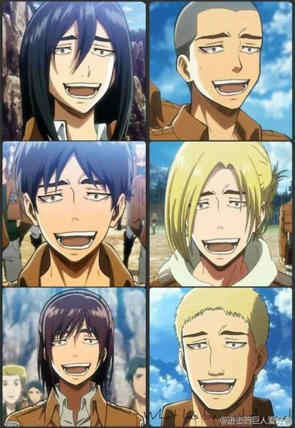 Атака титанов мемы Жан