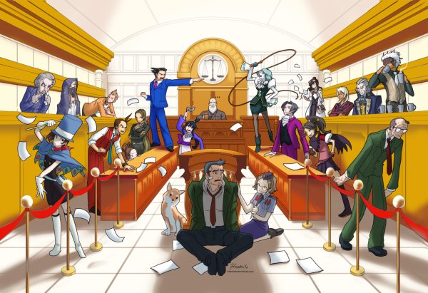 Phoenix Wright: Ace attorney игра