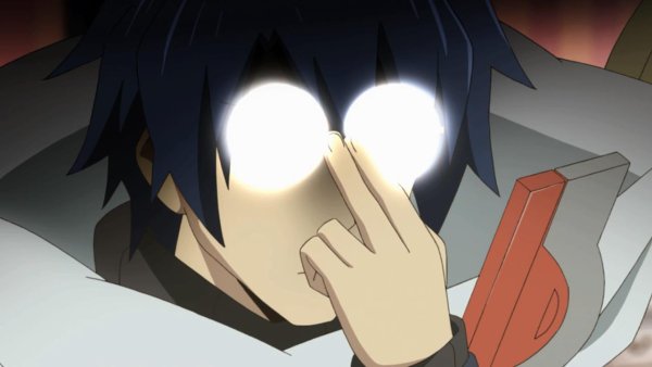 Аниме поправляет очки