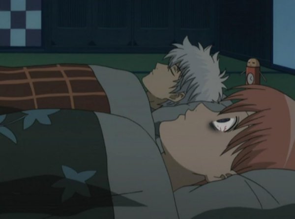 Гинтоки спит