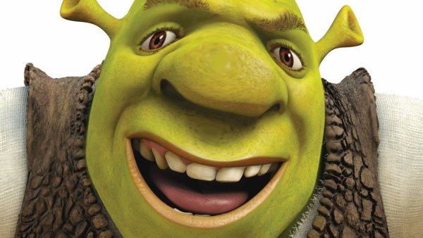 Шрек смеется