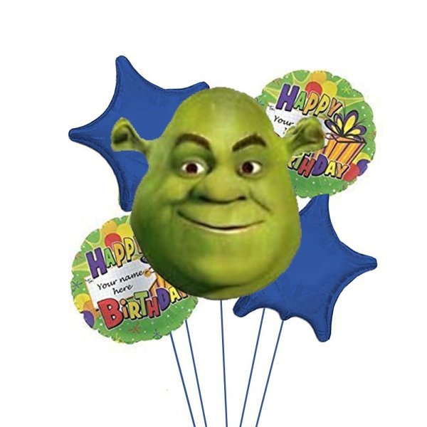 Шрек открытка с днем рождения