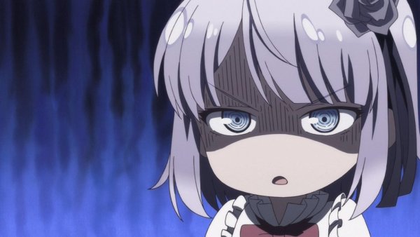 Злобное лицо аниме