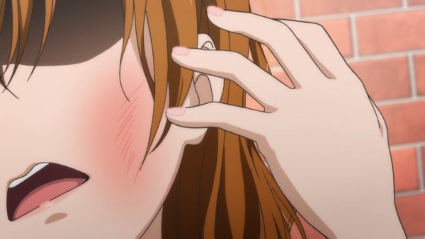 Удар пощечина аниме