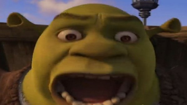 Шрек орет