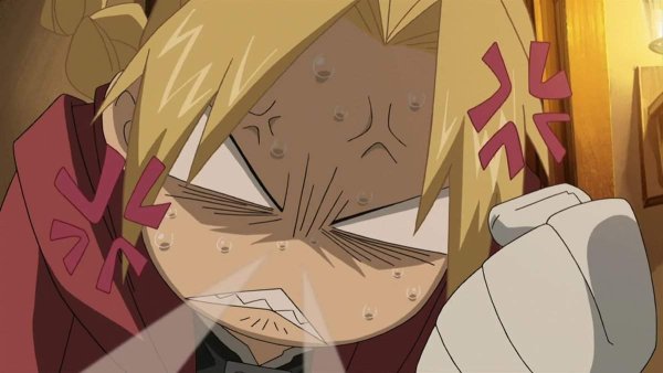 Эдвард Элрик злится