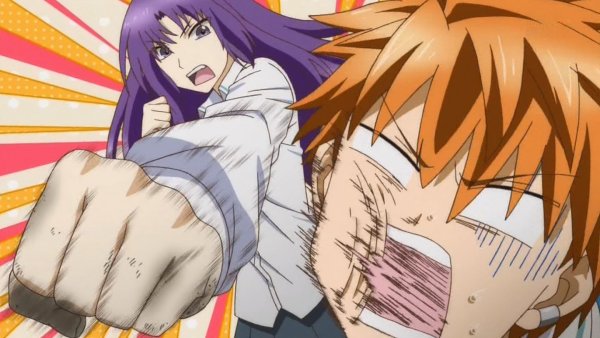 Аниме пощечина