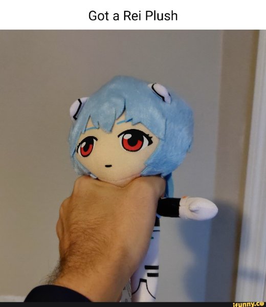 Аянами Рей плюшевая игрушка