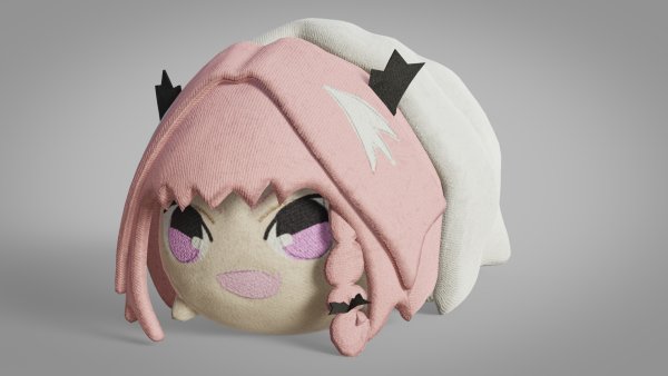Haunted Astolfo Bean Plushie
