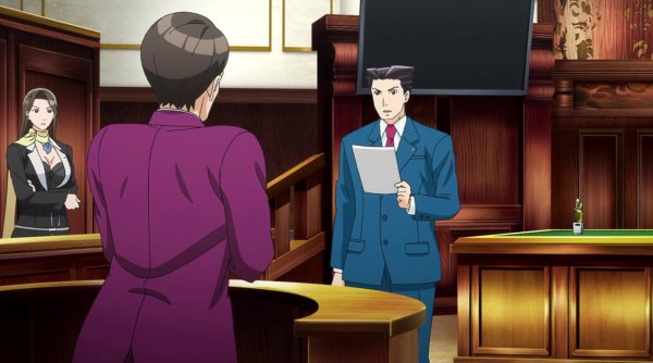 Ace attorney аниме