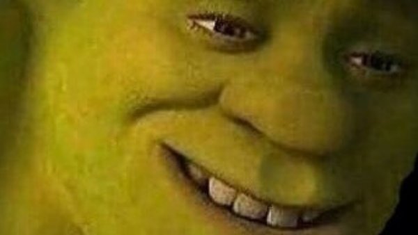 Взгляд Шрека сверху вниз