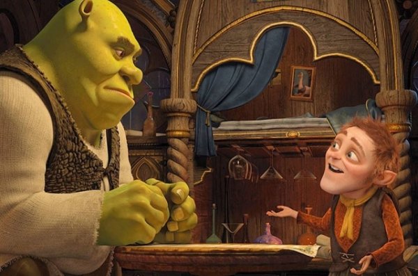 Шрек Румпельштильцхен с контрактом