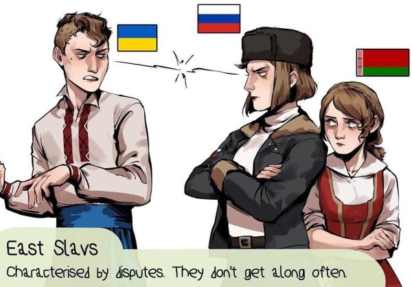 Россия и Украина хуманизация