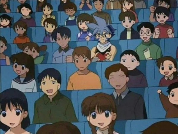 Аниме spot the main character