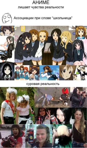 Аниме приколы про школу