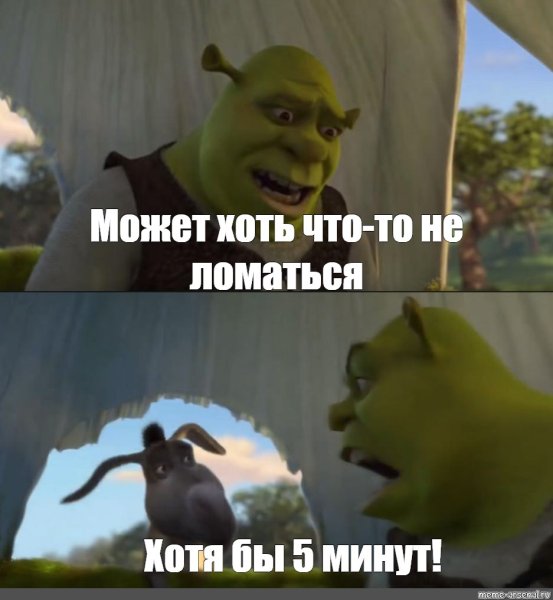 Шрек уже приехали