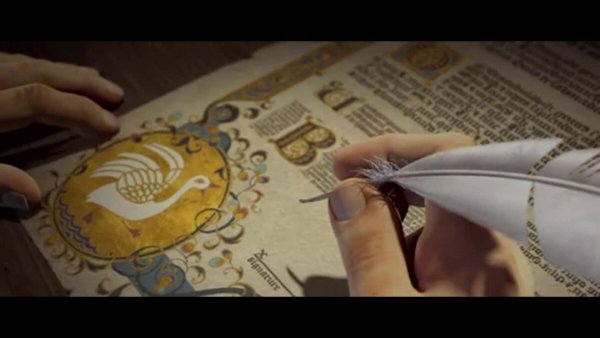 Шрек подписывает контракт