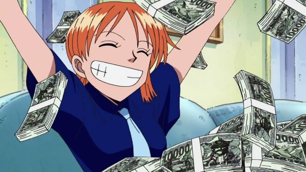 Аниме перс с деньгами