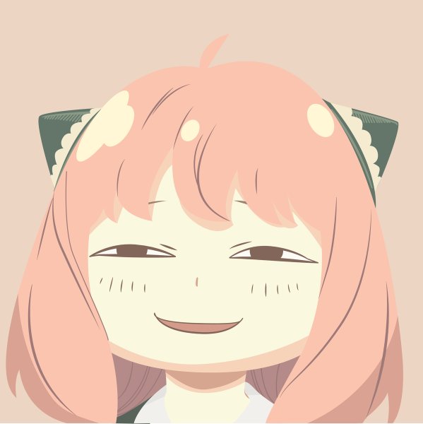 Аня Спай Фэмили smug face