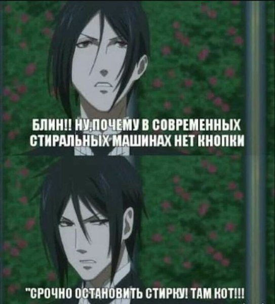 Приколы аниме темный дворецкий