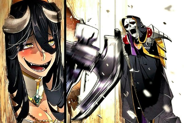 Альбедо и Аинз любовь