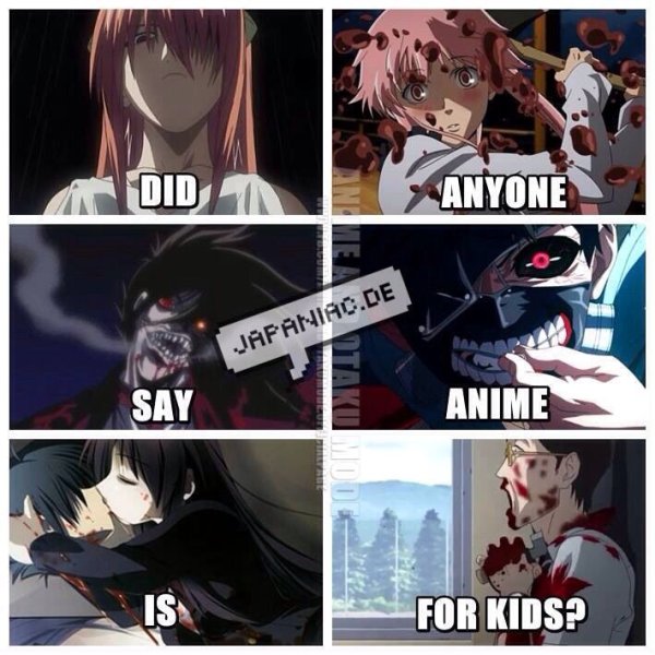 Грустные аниме мемы