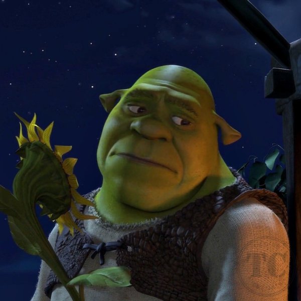 Грустный Шрек