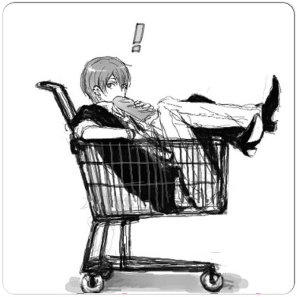 Аниме чел черно белый