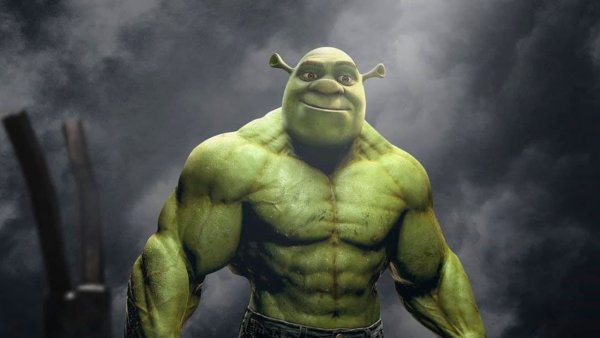 Шрек против Халка