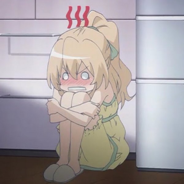 Аниме стесняется