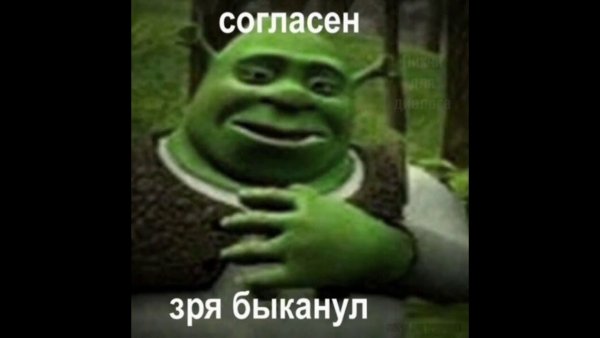 Прошу прощения Шрек