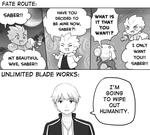 Fate приколы комиксы