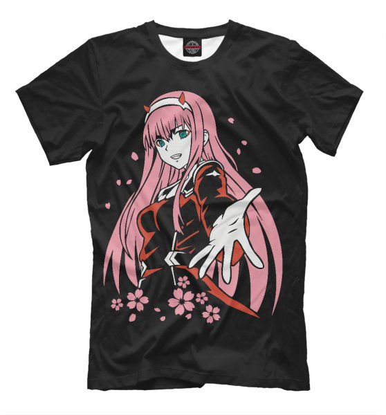 Аниме милый во Франксе футболки