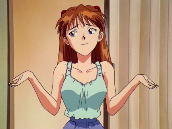 Аниме Евангелион Аска