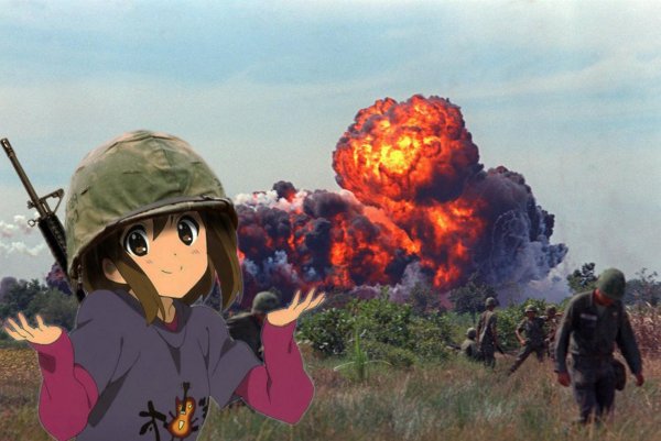 Мем Вьетнам солдат флэшбэк