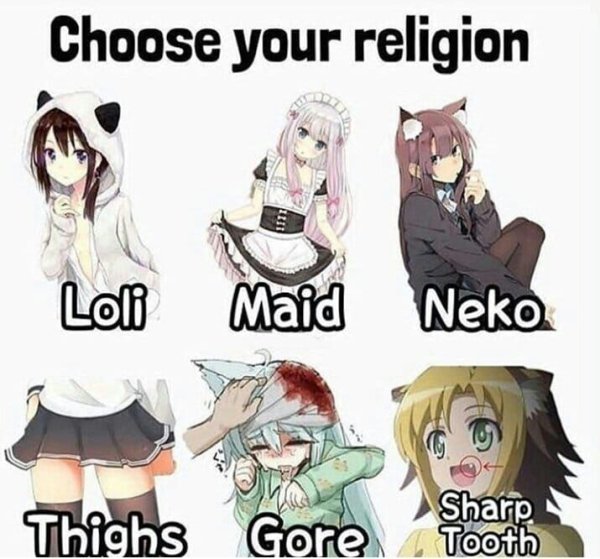 Аниме религия
