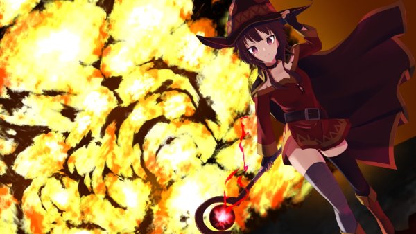 Мегумин коносуба взрыв