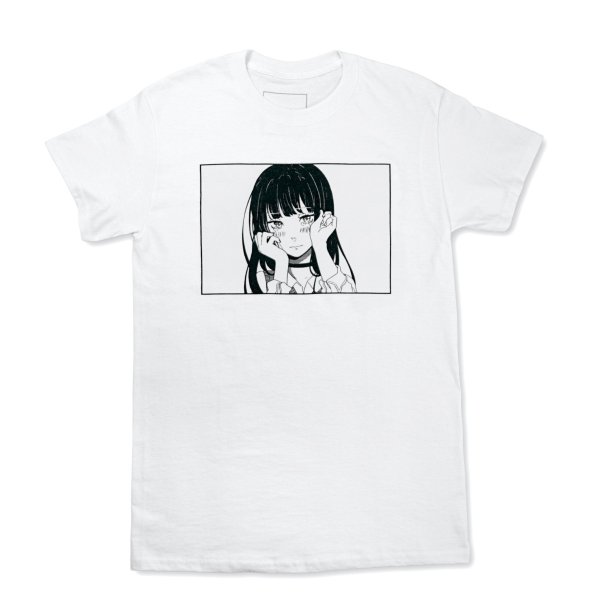 Аниме футболки белые