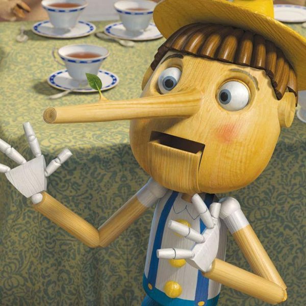 Пиноккио врет