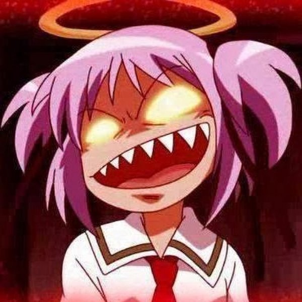 Аниме смеется