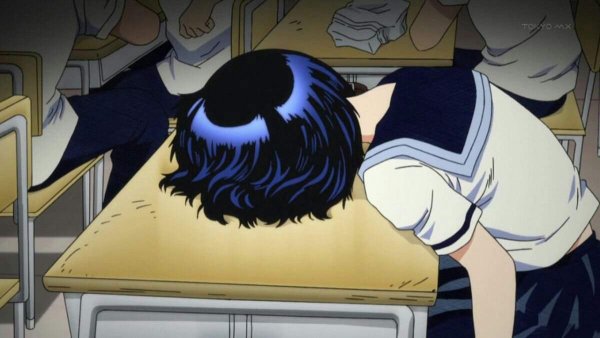 Загадочная девушка х аниме