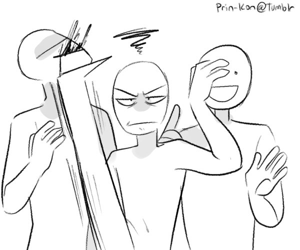 Позы для рисования