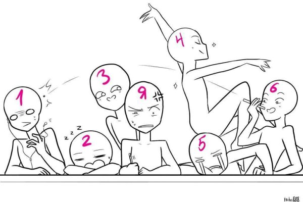 Манекены для рисования позы