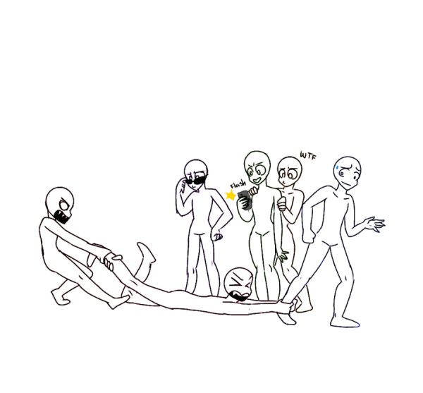 Прикольные позы для артов