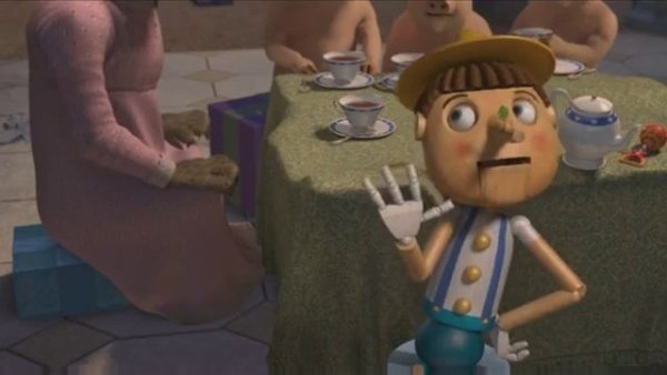 Шрек 3 Пиноккио