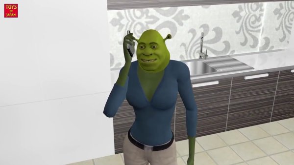 Im calling the Police Шрек