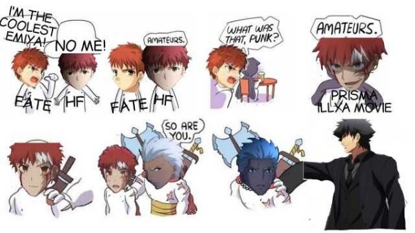 Fate комиксы Эмия