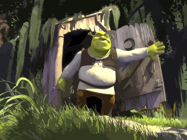 Шрек Somebody once