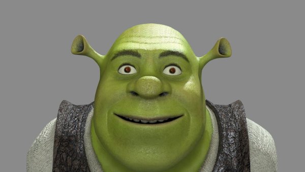Шрек лицо