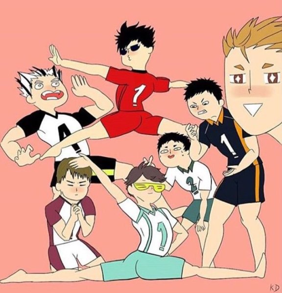 Терушима Куроо Бокуто